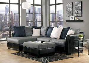 Masoli Cobblestone Chaise End Sectional,Benchcraft