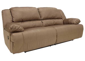 Hogan Mocha Reclining Two-Seat Sofa,Signature Design by Ashley