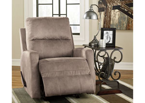 Karrabin Pecan Glider Recliner,Signature Design by Ashley