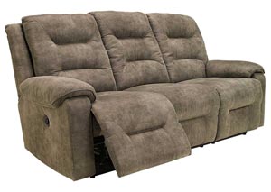 Rotation Smoke Reclining Sofa,Signature Design by Ashley