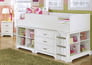 Lulu Twin Loft Bed w/ Storage