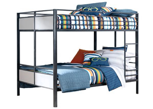 Full/Full Metal Bunk Bed