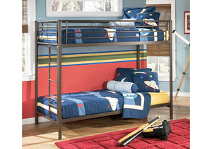 Benjamin Twin/Twin Metal Bunk Bed