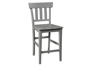 Bantilly Gray Barstool (Set of 2),Signature Design by Ashley