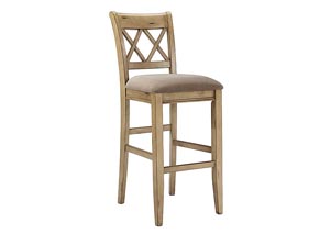 Mestler Tall Upholstered Barstool (Set of 2),Signature Design by Ashley