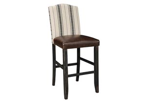 Moriann Tall Upholstered Barstool (Set of 2),Signature Design by Ashley