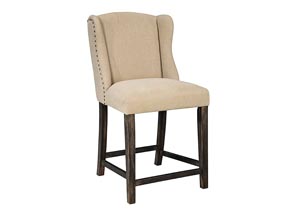 Moriann Upholstered Barstool (Set of 2),Signature Design by Ashley