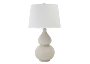 Cream Ceramic Table Lamp