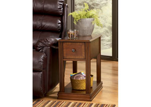 Brown Chair Side End Table,Signature Design by Ashley