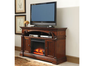 Alymere Large TV Stand w/ LED Fireplace Insert,Signature Design by Ashley