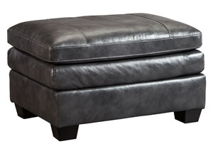 Gleason Charcoal Ottoman