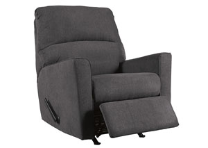 Alenya Charcoal Rocker Recliner