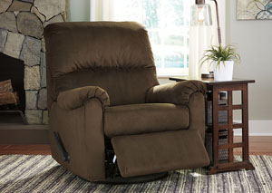 Bronwyn Cocoa Swivel Glider Recliner