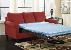 Zeth Crimson Full Sofa Sleeper