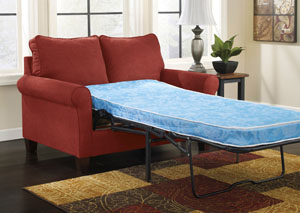 Zeth Crimson Twin Sofa Sleeper