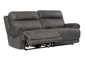 Austere Gray 2 Seat Reclining Power Sofa