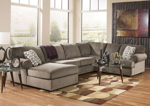 Jessa Place Dune Left Facing Chaise Sectional