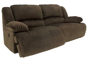 Toletta Chocolate 2 Seat Reclining Power Sofa