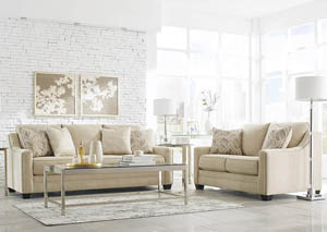 Mauricio Linen Sofa & Loveseat