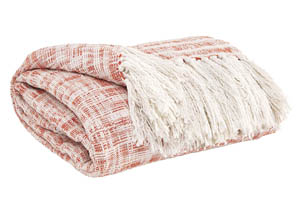 Cassbab Coral Throw