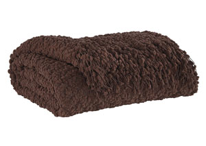 Araminta Brown Throw