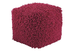 Taisce Fuchsia Pouf