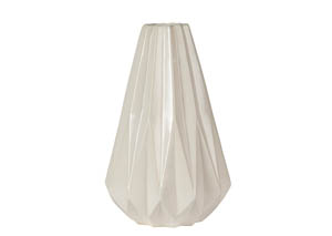 Diego White Vase