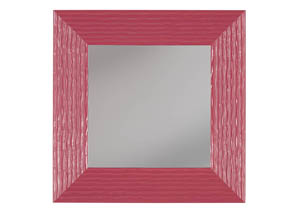 Odelyn Fuchsia Accent Mirror