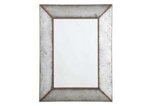 O'Tallay Antique Gray Accent Mirror