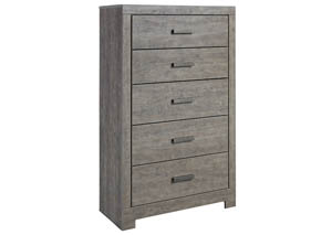 Culverbach Gray Five Drawer Chest