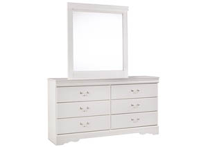 Anarasia White Bedroom Mirror