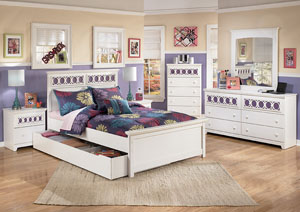 Zayley Full Panel Storage Bed