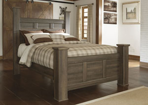 Juararo California King Poster Bed