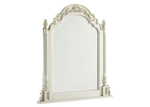 Cassimore Pearl Silver Vanity Mirror