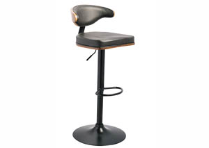 Tall Upholstered Swivel Barstool