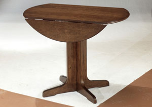 Stuman Round Drop Leaf Table