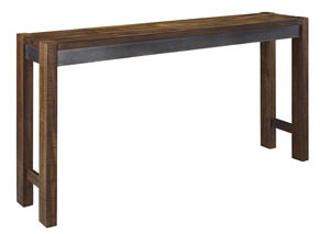 Torjin Two-tone Brown Long Counter Table