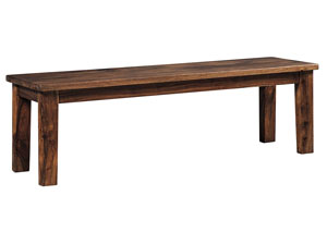 Manishore Brown Dining Room Bench