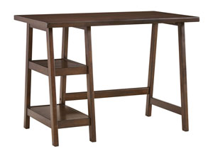 Lewis Medium Brown Home Office Small Desk