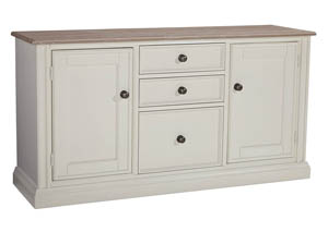 Sarvanny Two-tone Large Credenza