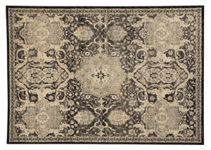 Anzhell Black Medium Rug