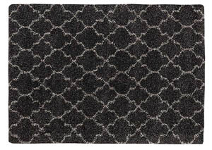 Gate Black Medium Rug