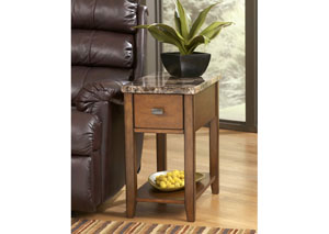 Brown Chair Side End Table