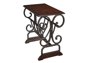 Braunsen Brown Chair Side End Table