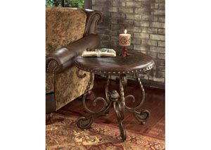 Rafferty Round End Table